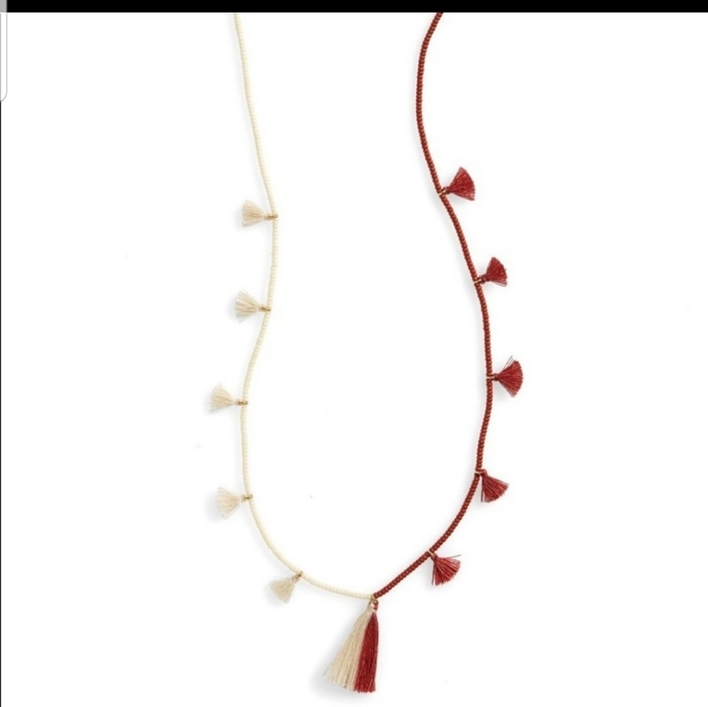 Madewell tassel necklace